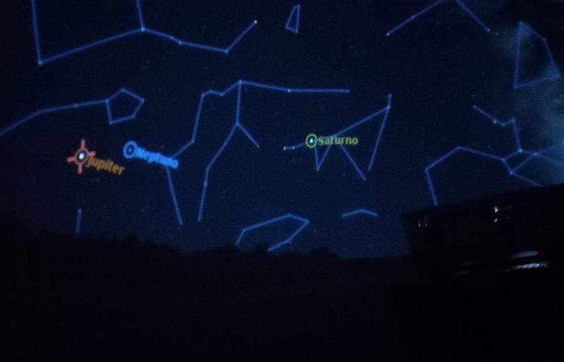 Planetarium à 360° - les éclipses