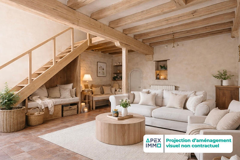 Maison - 105 m² - 3 pièces