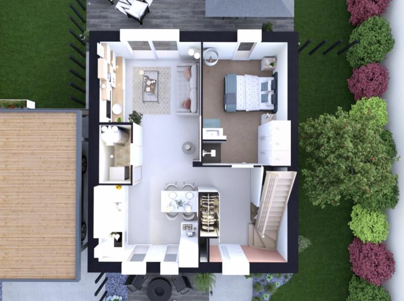 Maison - 91 m² - 5 pièces