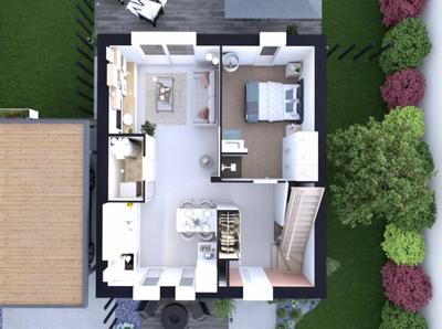 Maison - 91 m² - 5 pièces