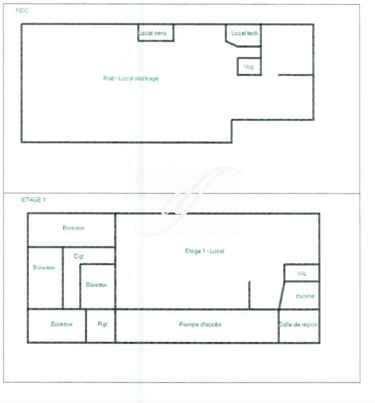 Immeuble - 1 200 m²