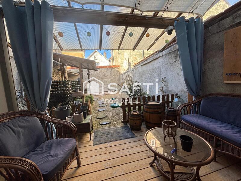 Maison - 64 m² - 3 pièces