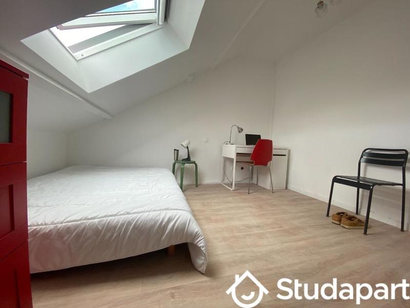 Chambre - 20 m² - 1 pièce