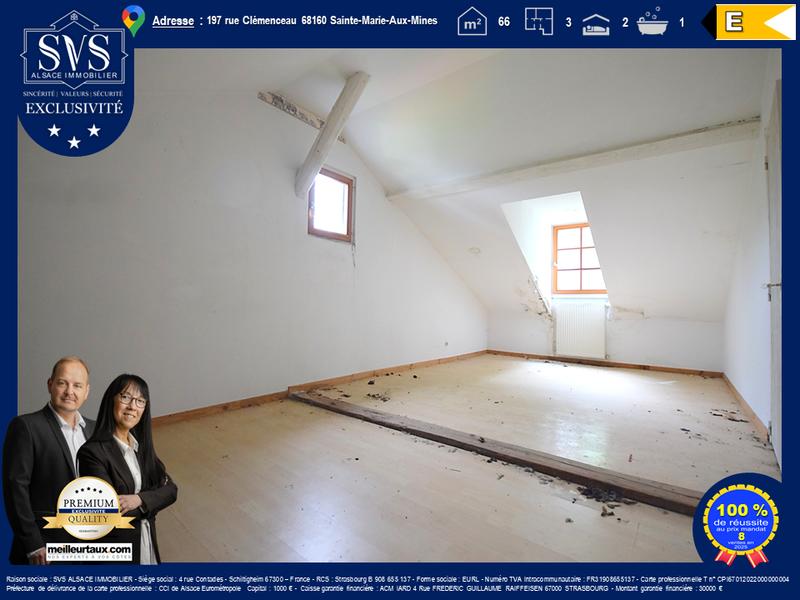 Appartement - 66 m² - 3 pièces