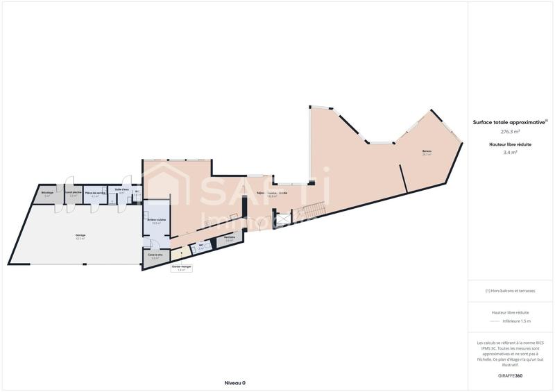 Maison - 390 m² - 9 pièces