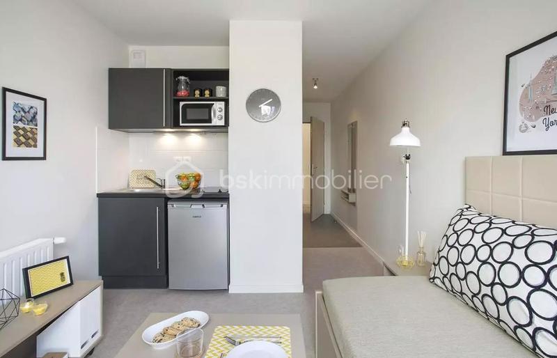 Studio - 18 m² - 1 pièce