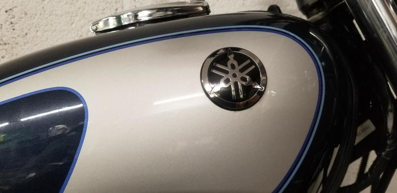 Yamaha Sr 500 yamaha bleu 0500 680