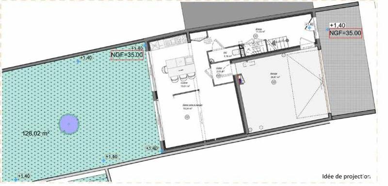 Maison - 90 m² - 4 pièces