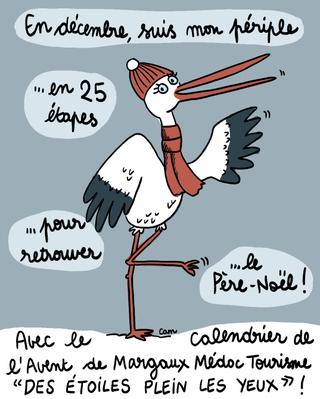 Le Calendrier de l'Avent de Margaux Médoc Tourisme