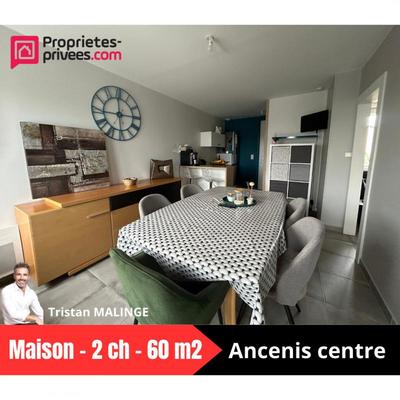 Maison - 60 m² - 4 pièces