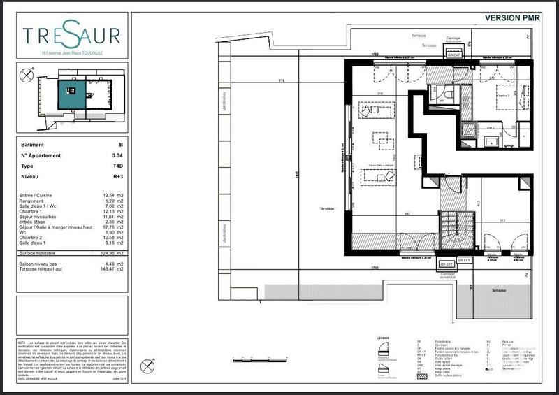 Appartement - 125 m² - 5 pièces