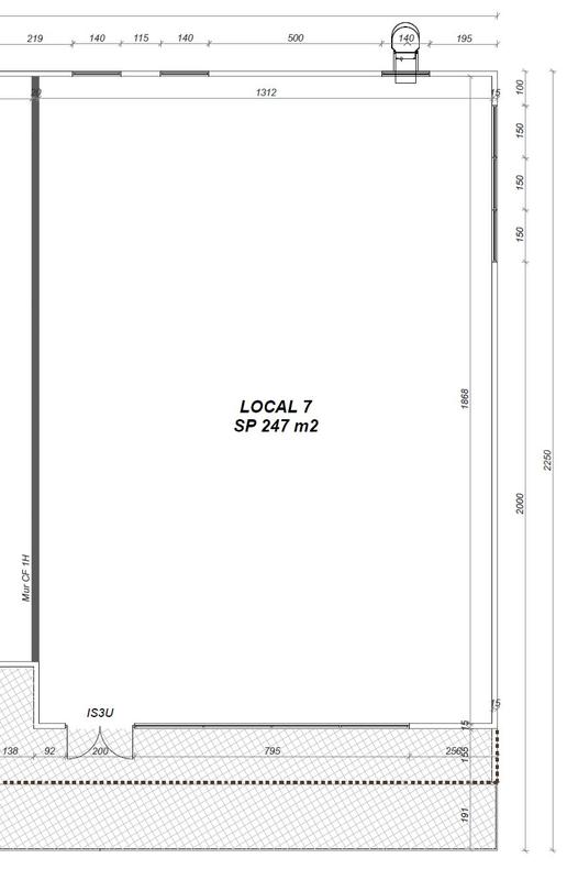 Local d'activités - 247 m²