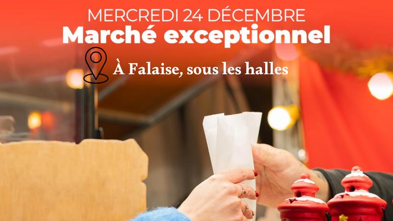 Marché exceptionnel à Falaise