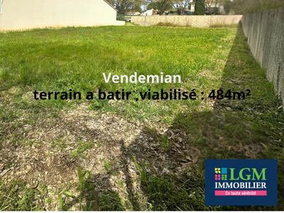 Terrain constructible - 484 m²