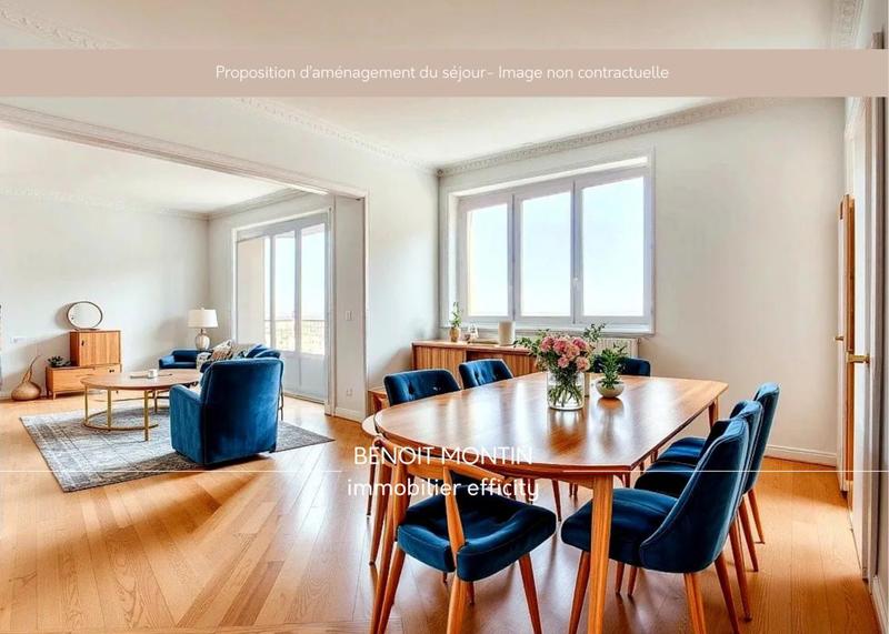 Appartement - 95 m² - 4 pièces