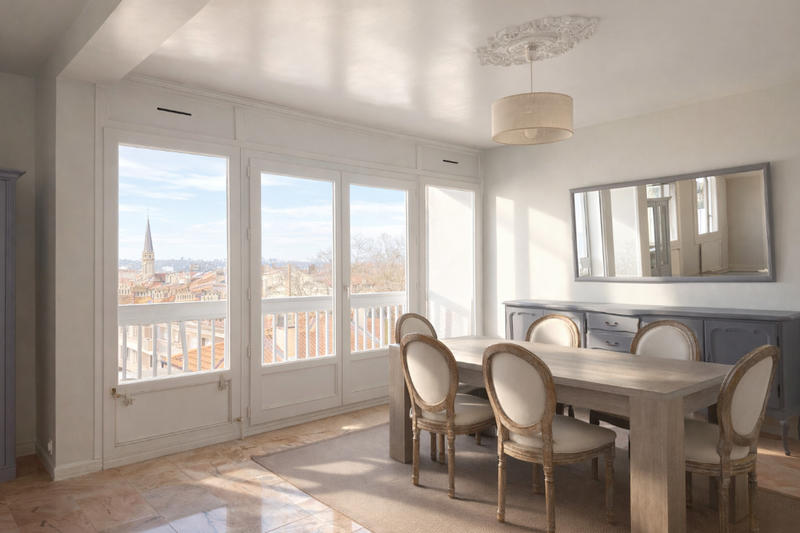 Appartement - 115 m² - 5 pièces