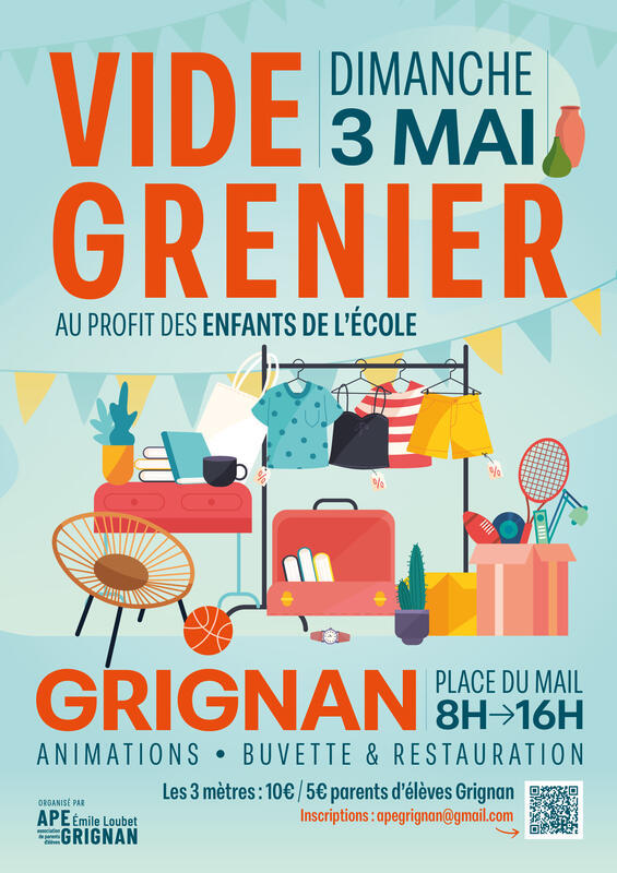 Vide grenier de l'ape grignan