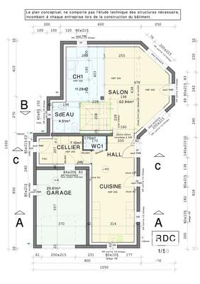 Maison de maîtres - 128 m² - 5 pièces