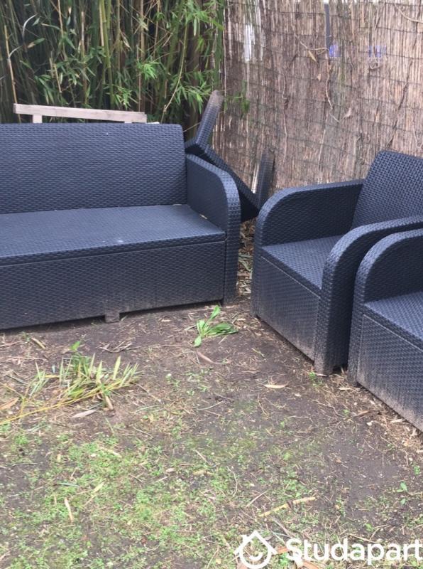 Chambre - 14 m² - 1 pièce