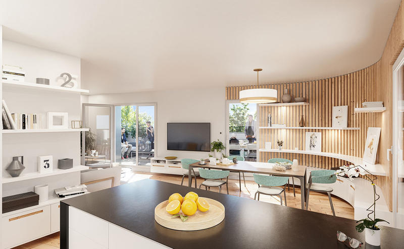 Appartement - 104 m² - 4 pièces