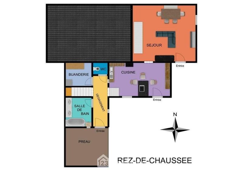 Maison - 140 m² - 4 pièces