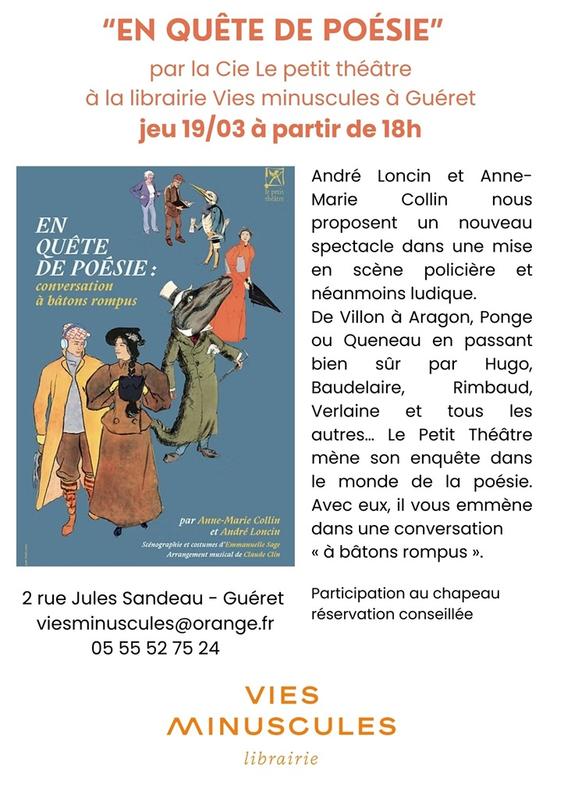 Printemps des Poètes : "En quête de poésie"