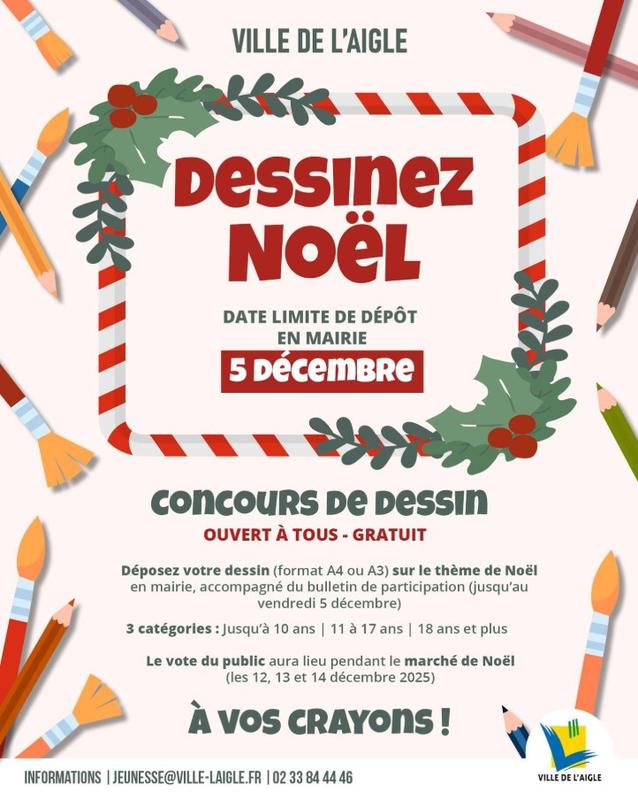 Concours de Dessin de Noël