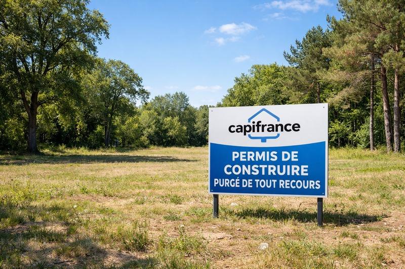 Terrain constructible - 332 m²