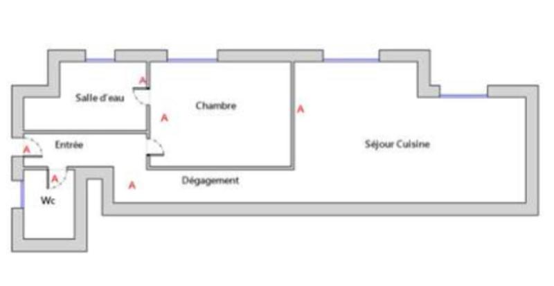 Appartement - 60 m²