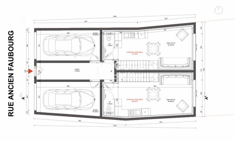 Terrain constructible - 246 m²