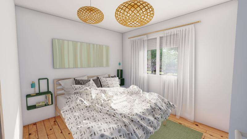 Maison - 60 m² - 3 pièces