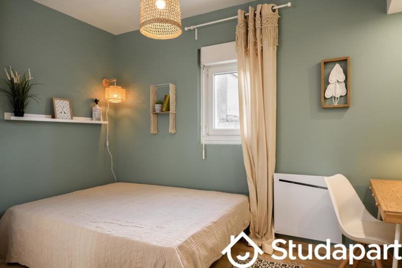 Chambre - 11 m² - 1 pièce