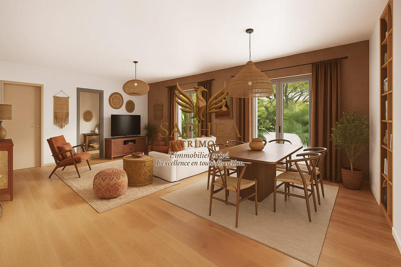 Appartement - 122 m² - 6 pièces