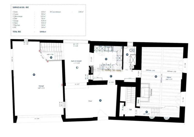 Demeure - 200 m² - 7 pièces