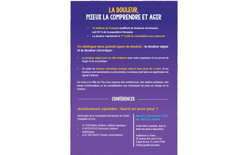 Rdv santé - Portes ouvertes de l’Afsa Association des Fibromyalgiques Sud Aquitaine