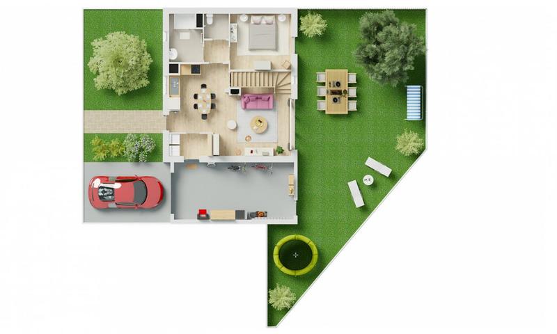 Maison - 108 m² - 5 pièces