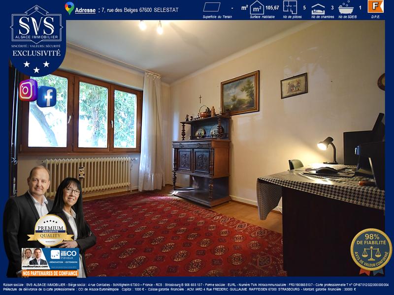 Appartement - 106 m² - 5 pièces