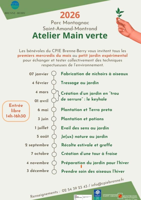 Atelier Main verte