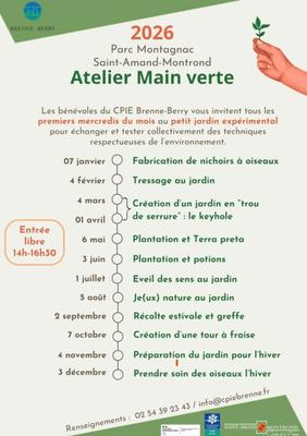 Atelier Main verte
