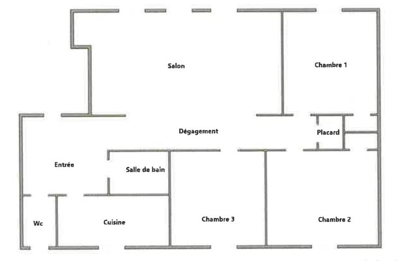 Appartement - 68 m² - 4 pièces