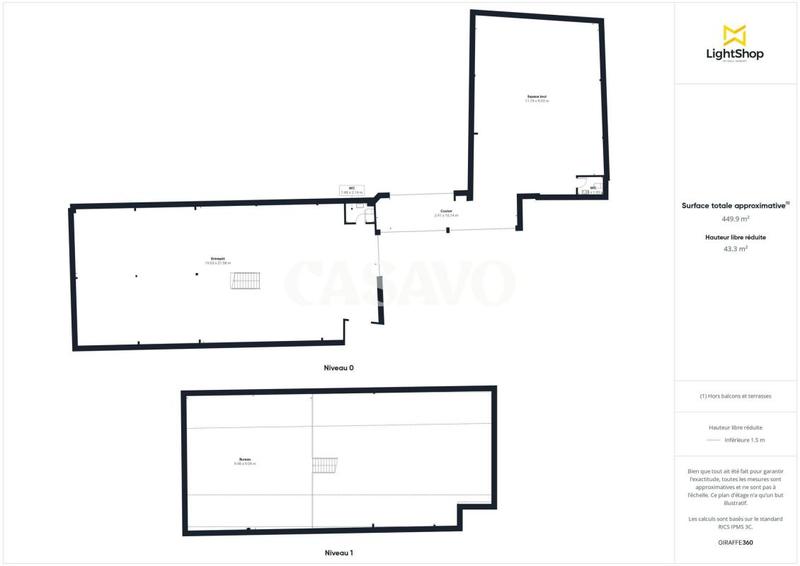 Local commercial - 683 m²