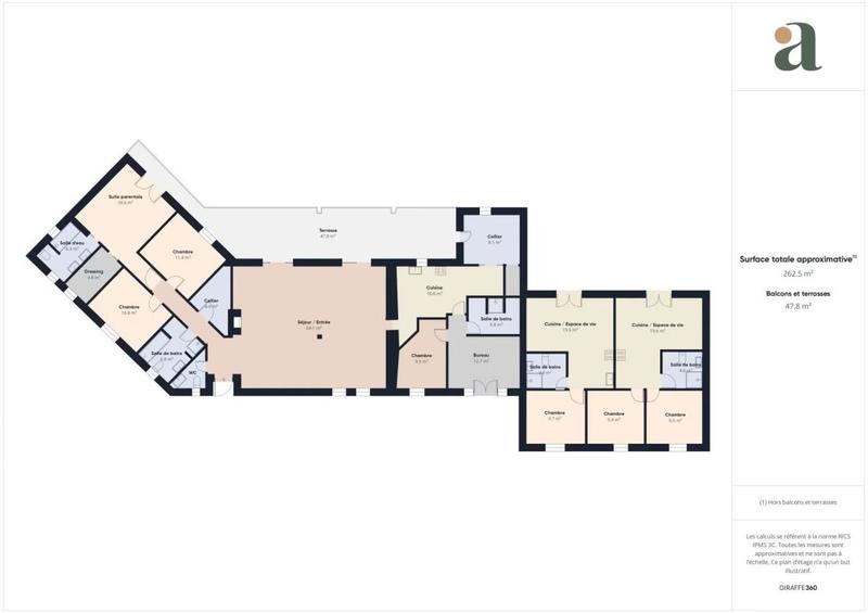 Villa - 261 m² - 12 pièces