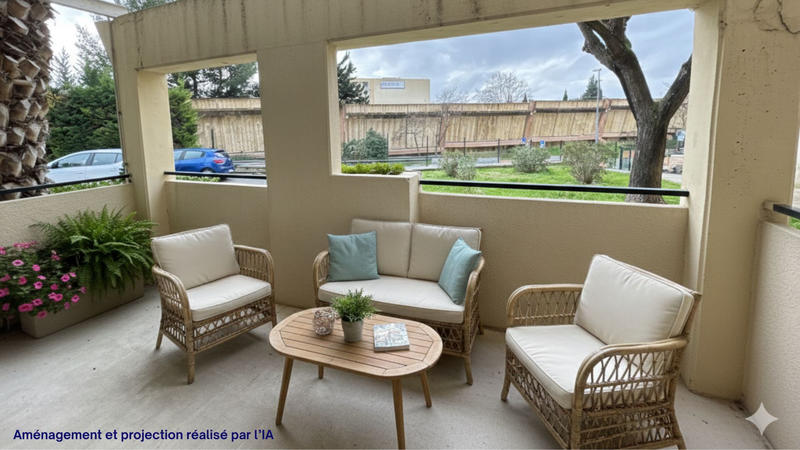 Appartement - 58 m² - 2 pièces