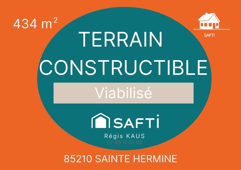 Terrain - 434 m²