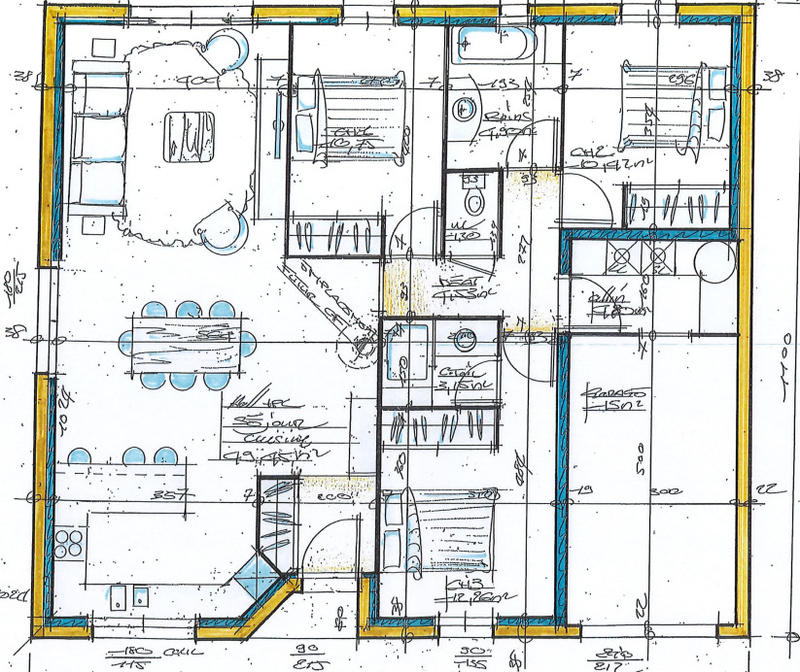 Maison - 85 m² - 4 pièces