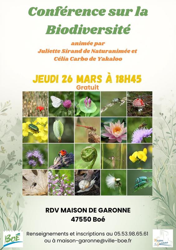 Conférence sur la Biodiversité
