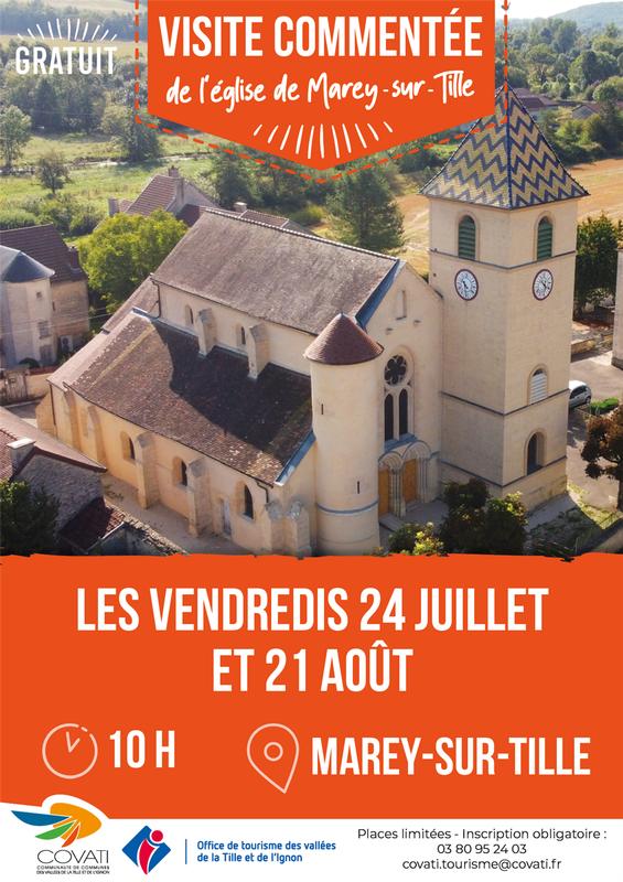 Visite commentée : l'église de Marey-sur-Tille