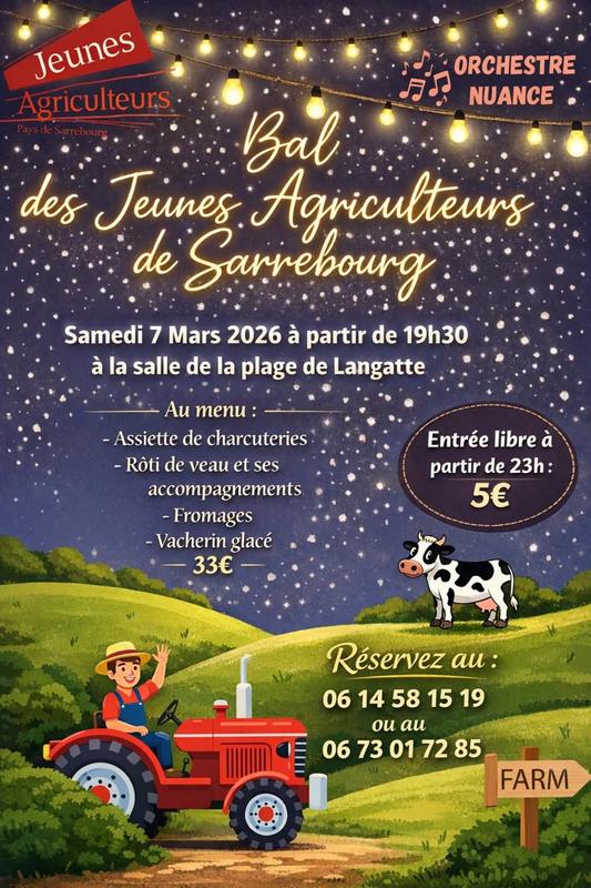 Bal des Jeunes Agriculteurs de Sarrebourg