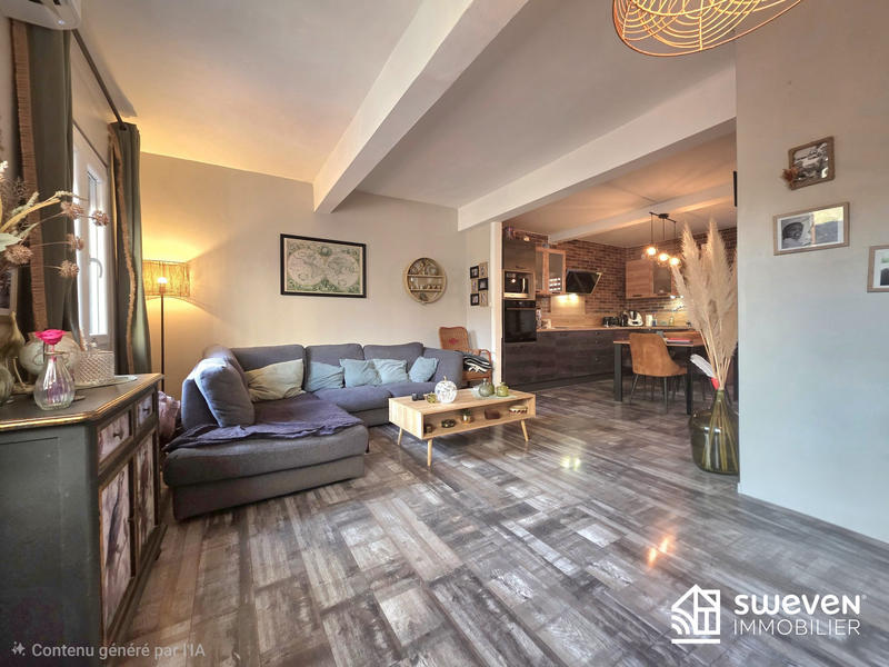 Maison - 120 m² - 6 pièces