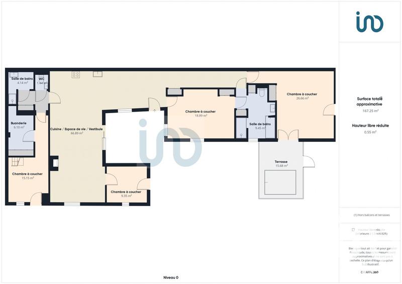 Maison - 166 m² - 6 pièces